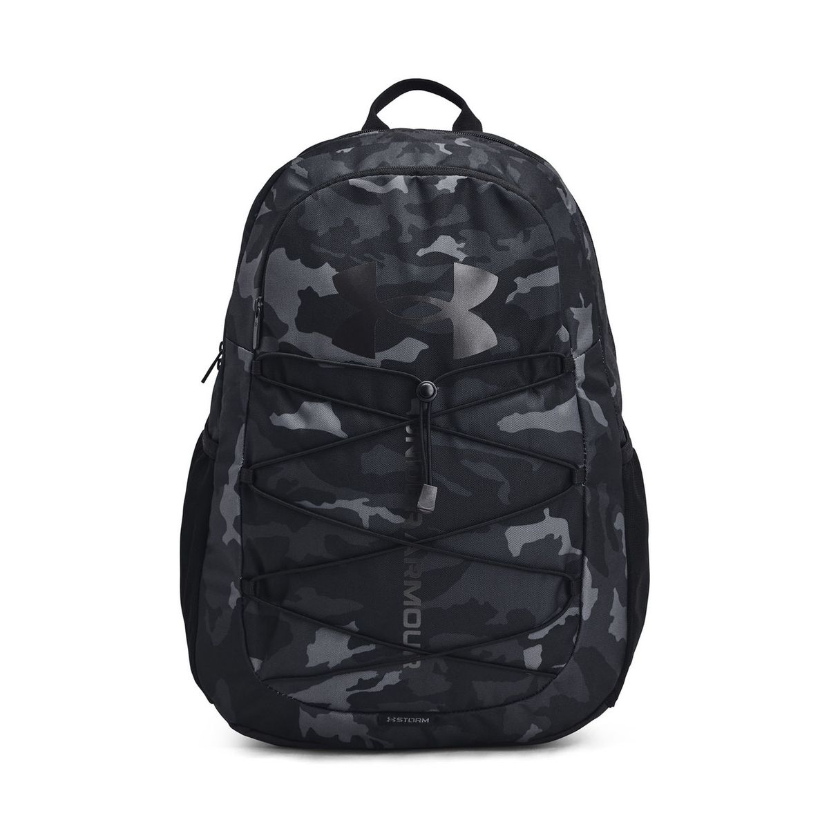UNDER ARMOUR - Mochila deportiva UA Hustle Camo Negro UNDER ARMOUR