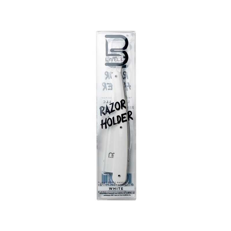 L3VEL3 - Navaja De Afeitar Blanca Level3
