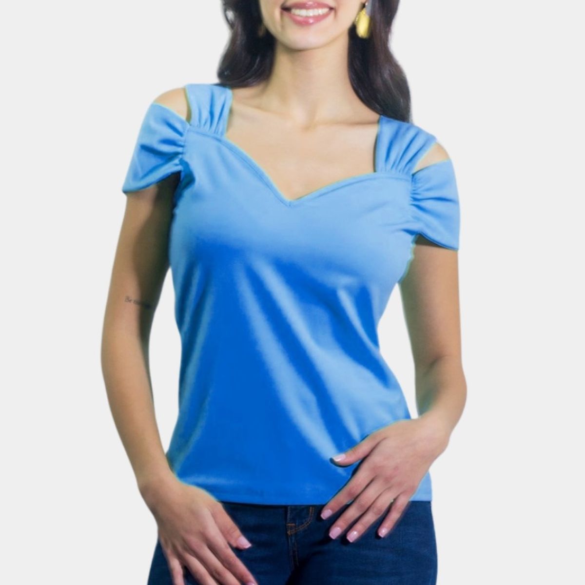 TENTATION - Top Poliamida Lila Tentation