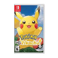 Pokemon Lest Go Pikachu Switch