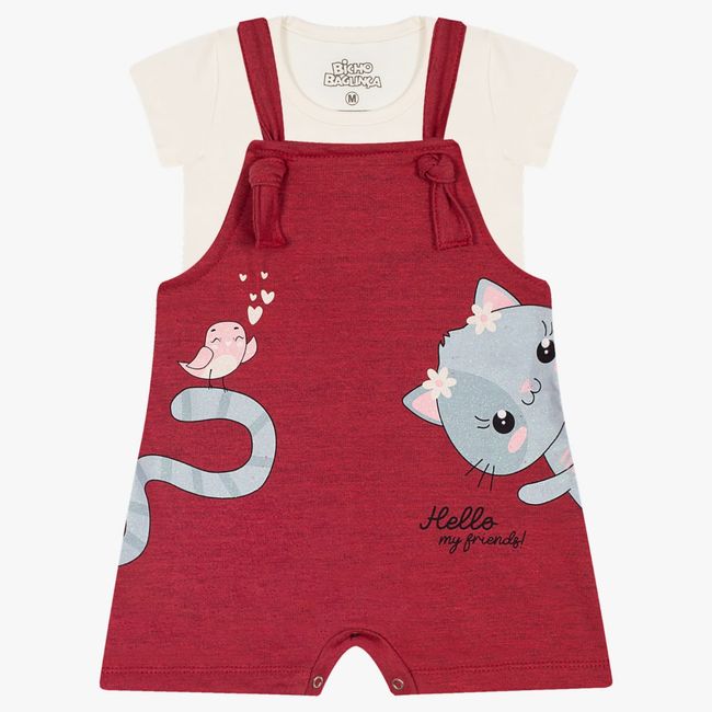 GENERICO - Conjunto Jardinera Polerita