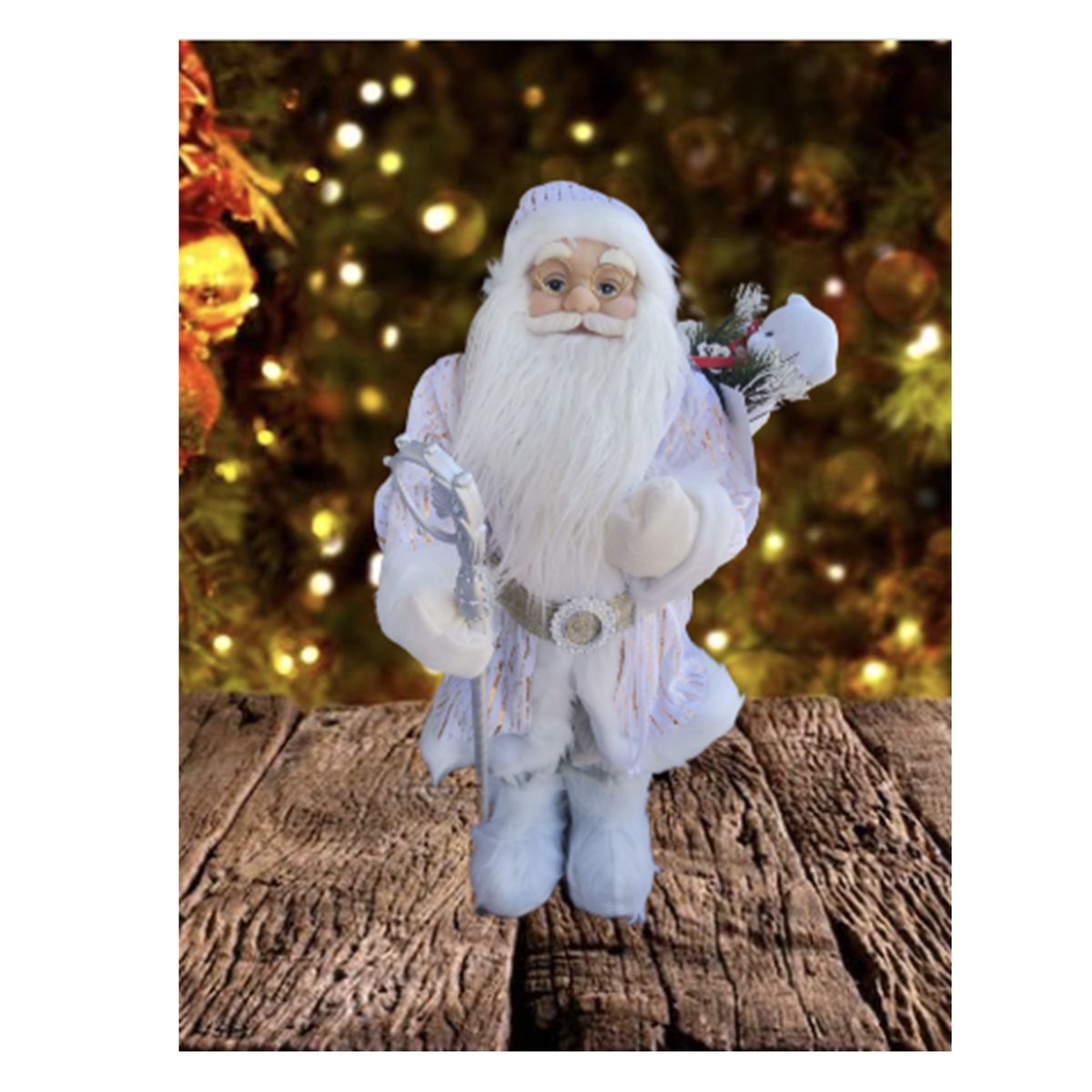 GENERICO - Viejo Pascuero Muñeco De Navidad Grande 60 Cm