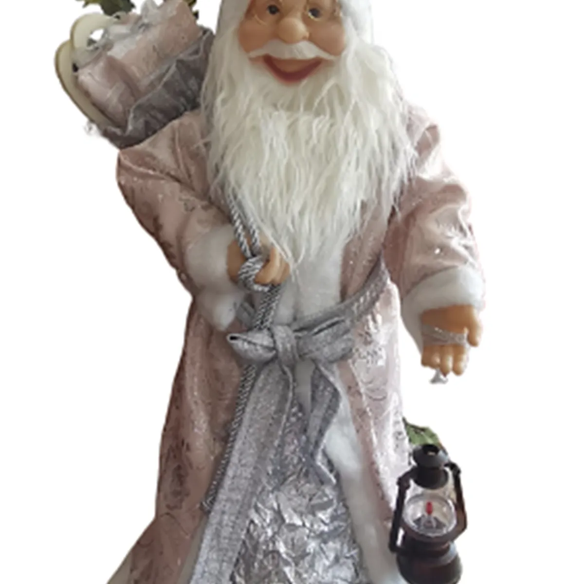 GENERICO - Viejo Pascuero Muñeco De Navidad Grande 60 Cm