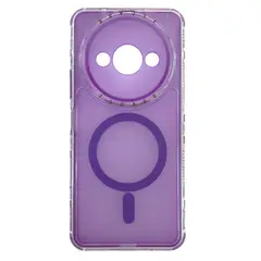 JOIGO - Carcasa Antigolpe 360 Para Xiaomi Redmi A3 Magsafe Lila