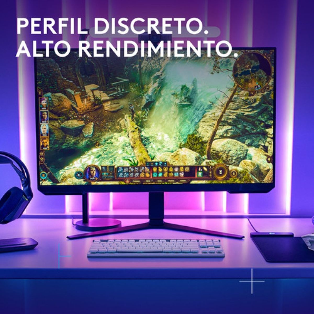 LOGITECH - Teclado Logitech G515 Lightspeed Tkl Bt Low Us Rgb