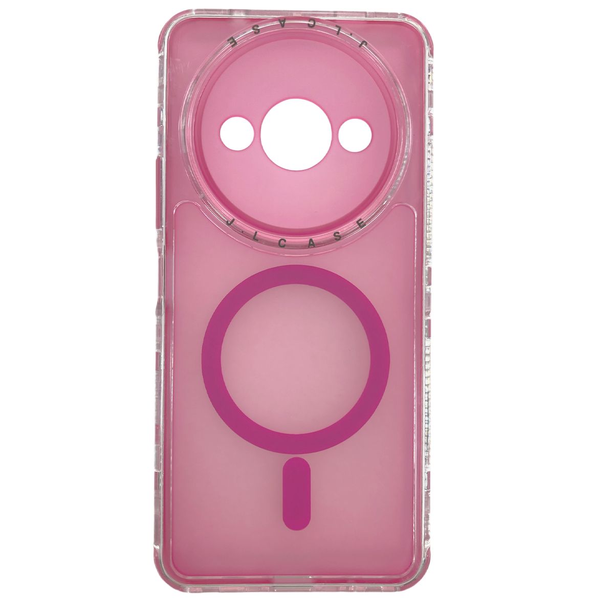 JOIGO - Carcasa Antigolpe 360 Para Xiaomi Redmi A3 Magsafe Rosado