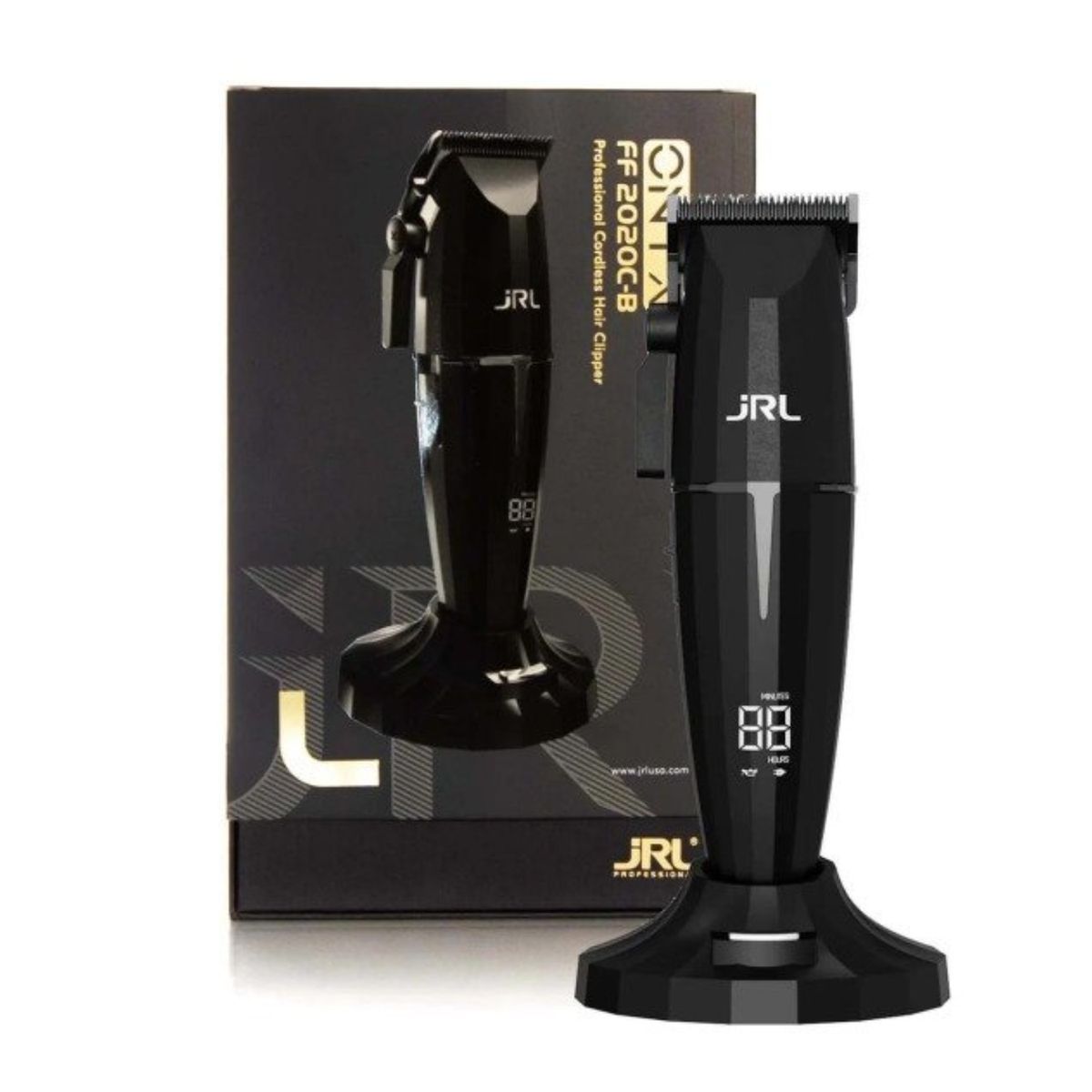 JRL PROFESSIONAL - Maquina Cortadora Profesional Jrl Onyx Clipper Con Base