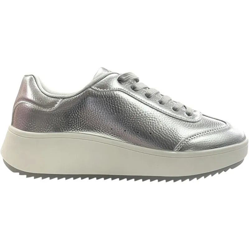 DETOGNI - Zapatilla Mujer Plateado Alexa Detogni - Plateado