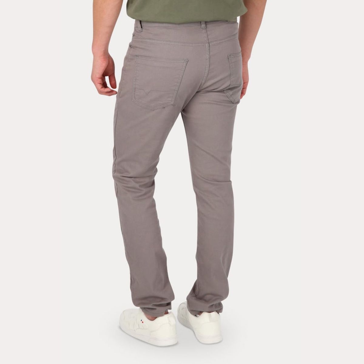 GANGSTER - Pantalon Canvas Liso 0 Gris Gangster