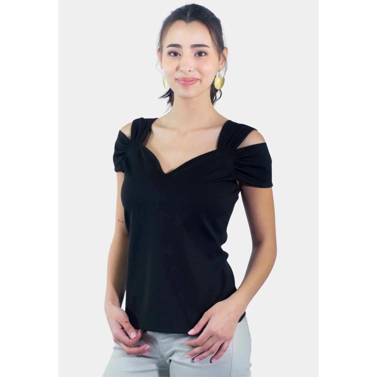 TENTATION - Top Poliamida Black Tentation