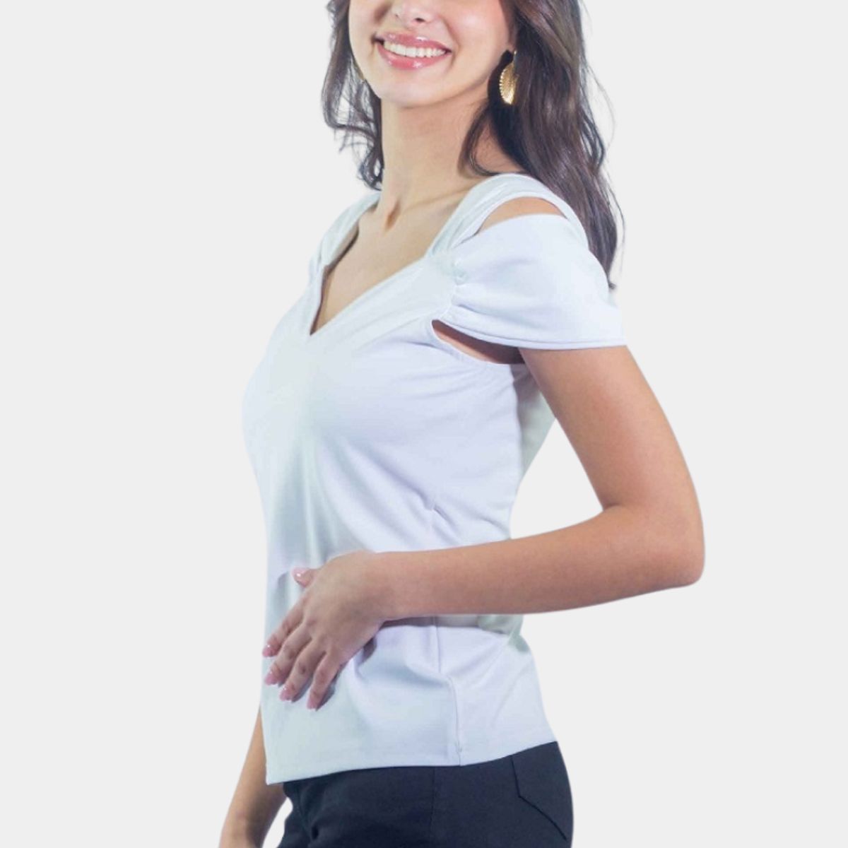 TENTATION - Top Poliamida Blanco Tentation