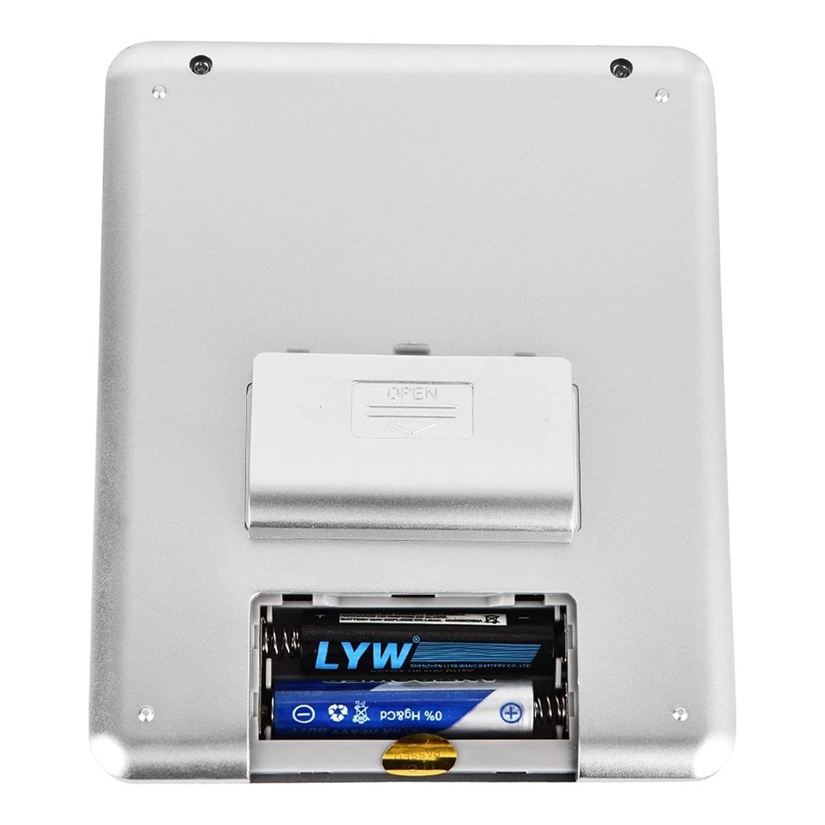 GENERICO - Pesa Gramera Joyería Y Cocina Precisión 0.1 - 500gr Báscula Plata