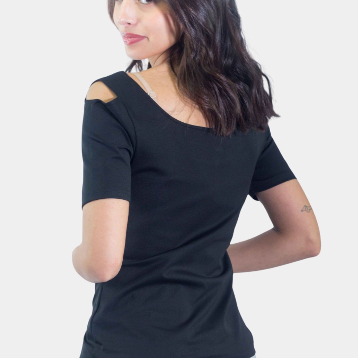 TENTATION - Top Poliamida Black