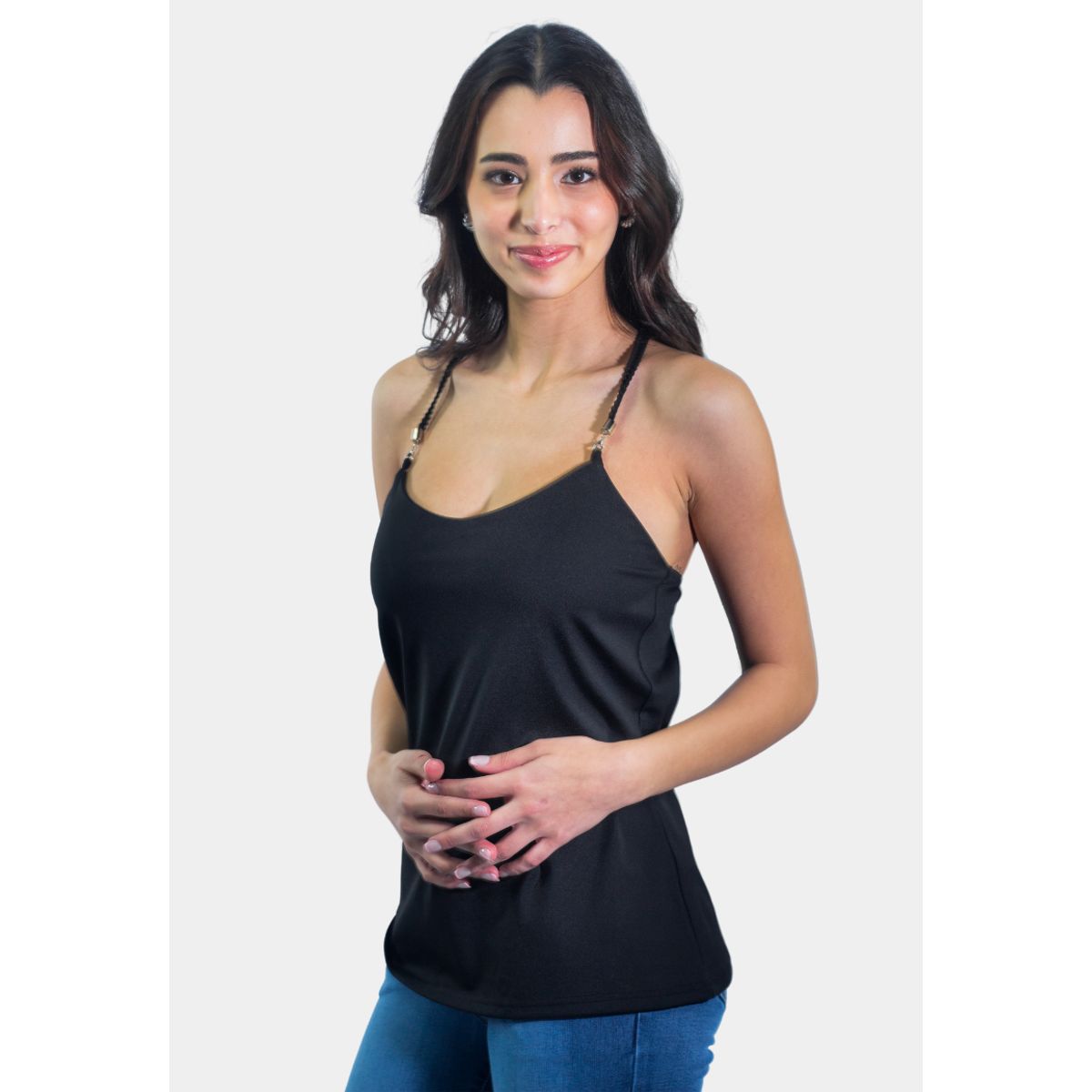 TENTATION - Top Poliamida Tirante Black Tentation