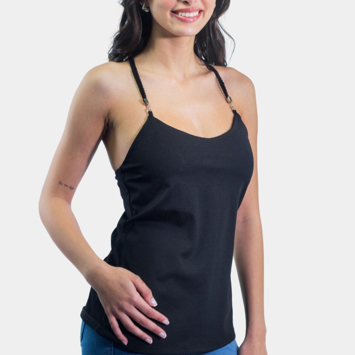 TENTATION - Top Poliamida Tirante Black Tentation