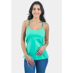 TENTATION - Top Poliamida Tirante Verde