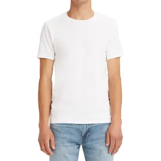 LEVIS - Polera Hombre Slim 2pk Crewneck 1 Blanco