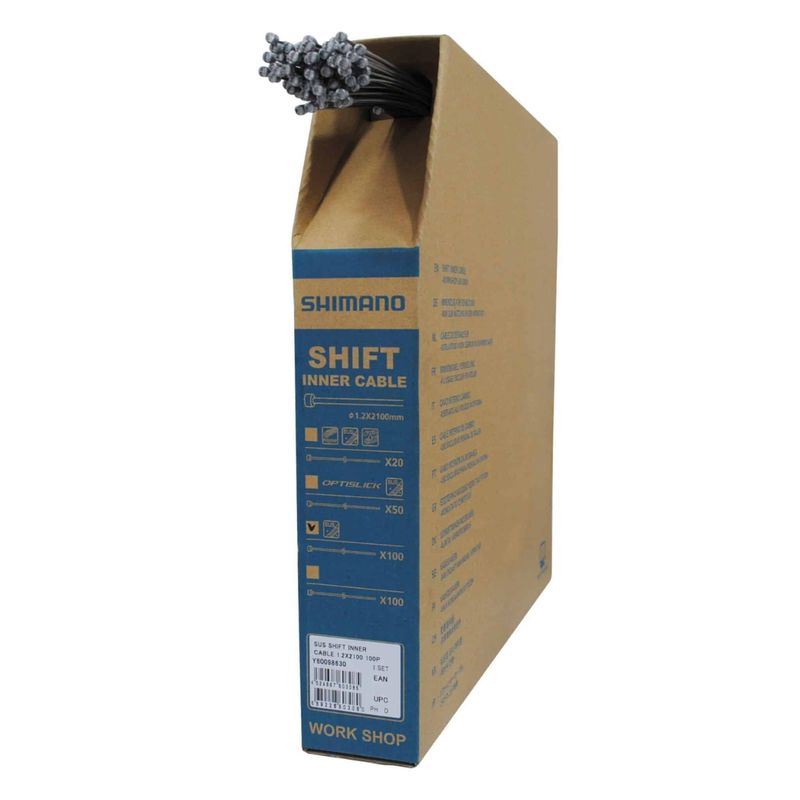 SHIMANO - 2x Cable Cambio Shimano Cable 12x2100mm
