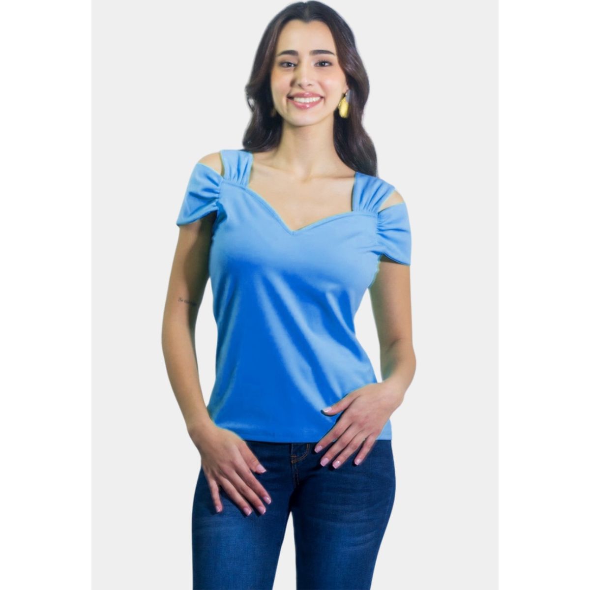 TENTATION - Top Poliamida Lila Tentation