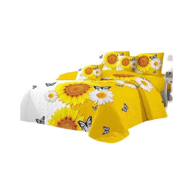 GENERICO - Quilt Verano King Super K + Fundas Almohada DA11