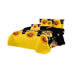 GENERICO - Quilt Verano King Super K + Fundas Almohada DA12