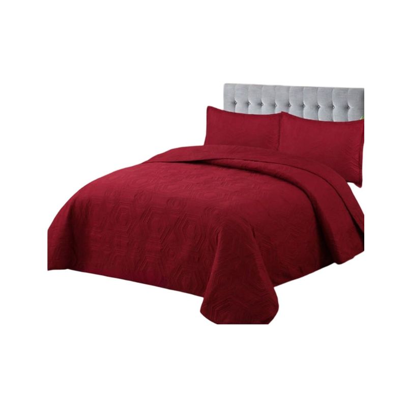 GENERICO - Cubrecama 1P y Media Quilt Verano + Funda Almohada U1