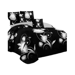 GENERICO - Cubrecama Quilt Verano King + 2 Fundas Almohada DA8