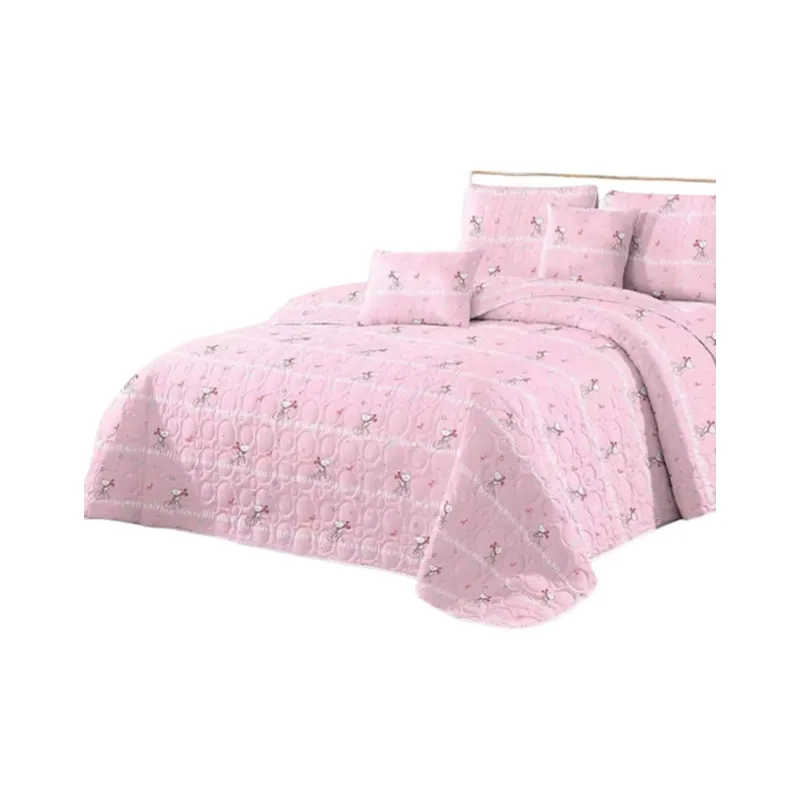 GENERICO - Cubrecama 1P y Media Quilt Verano + Funda Almohada D18