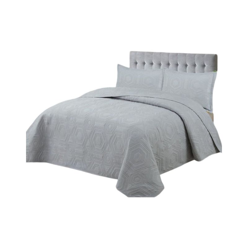 GENERICO - Cubrecama 1P y Media Quilt Verano + Funda Almohada U6