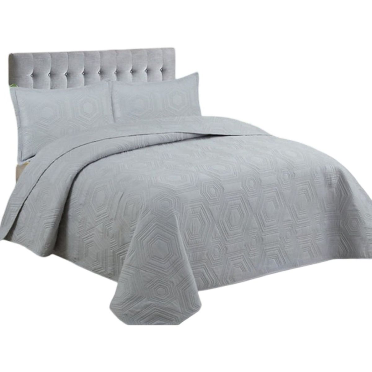 GENERICO - Cubrecama 1P y Media Quilt Verano + Funda Almohada U6