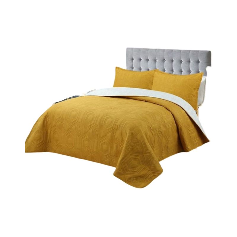 GENERICO - Cubrecama 1P y Media Quilt Verano + Funda Almohada U5