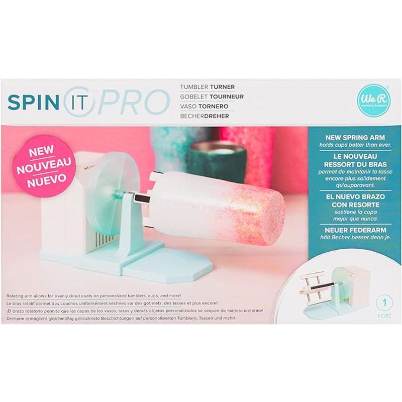GENERICO - Spin It PRO - We R Memory Keepers Vaso tornero