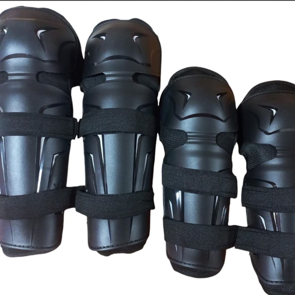 GENERICO - SET PROTECCIÓN PARA MOTOCICLETAS RODILLERAS Y CODERAS