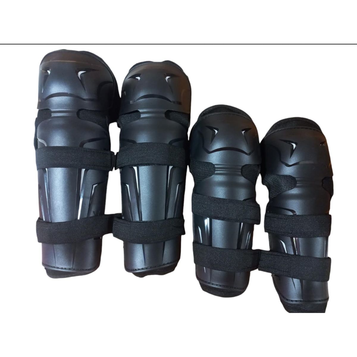 GENERICO - SET PROTECCIÓN PARA MOTOCICLETAS RODILLERAS Y CODERAS