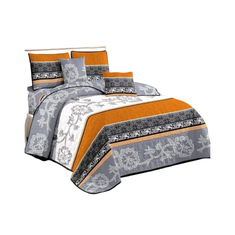 GENERICO - Quilt Verano King Super K + Fundas Almohada DA5