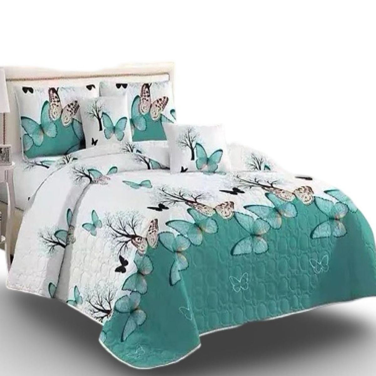 GENERICO - Quilt Verano King Super K + Fundas Almohada D1