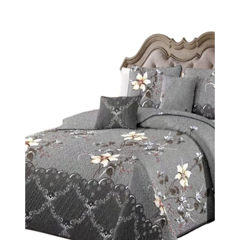 GENERICO - Quilt Verano 2 Plazas + Fundas Almohada Incluidas D19