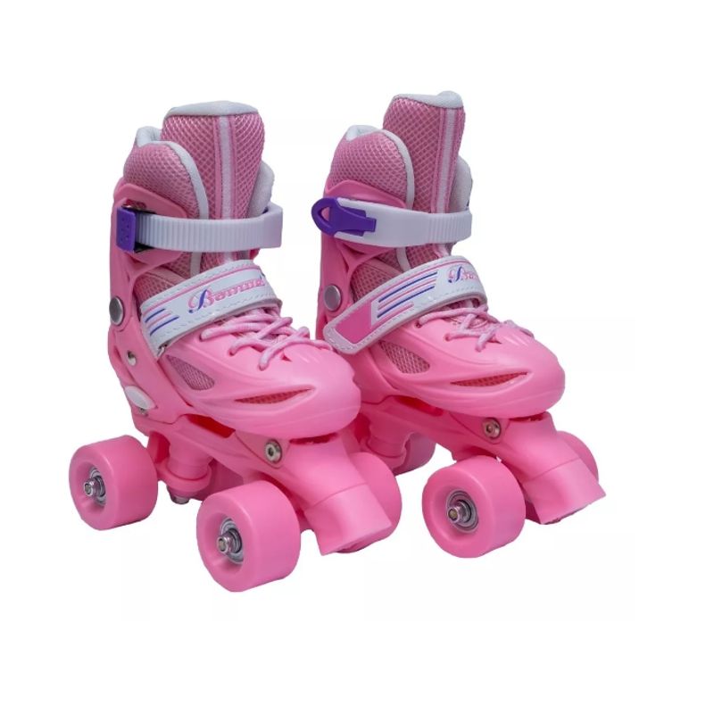 GENERICO - Patines ajustables Roller para Niña talla S 30 al 33