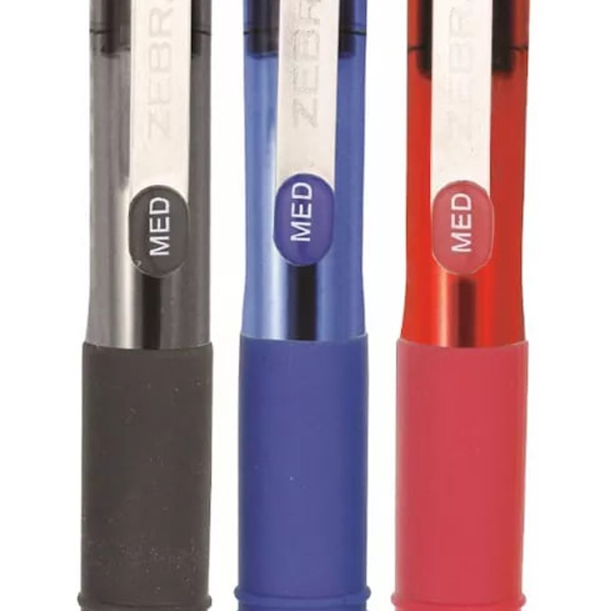 ZEBRA - Bolígrafo Tinta Baja Viscosidad Mini Z-Grip Negro-Rojo-Azul