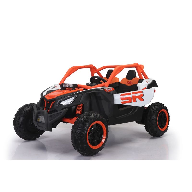ABMTOYS - UTV a Batería XXL Estilo Canam 2 Asientos Ruedas de goma