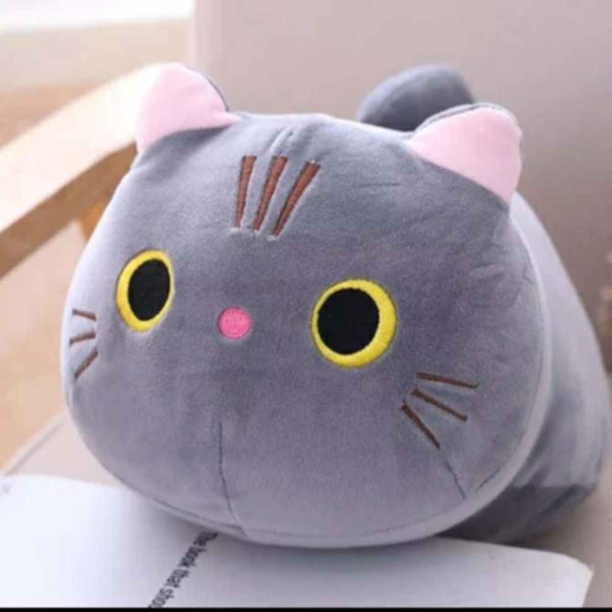 GENERICO - Peluche gato lindo suave 25cm