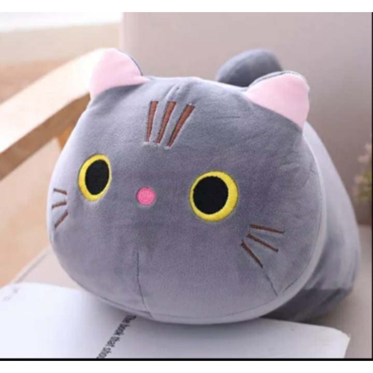 GENERICO - Peluche gato lindo suave 25cm