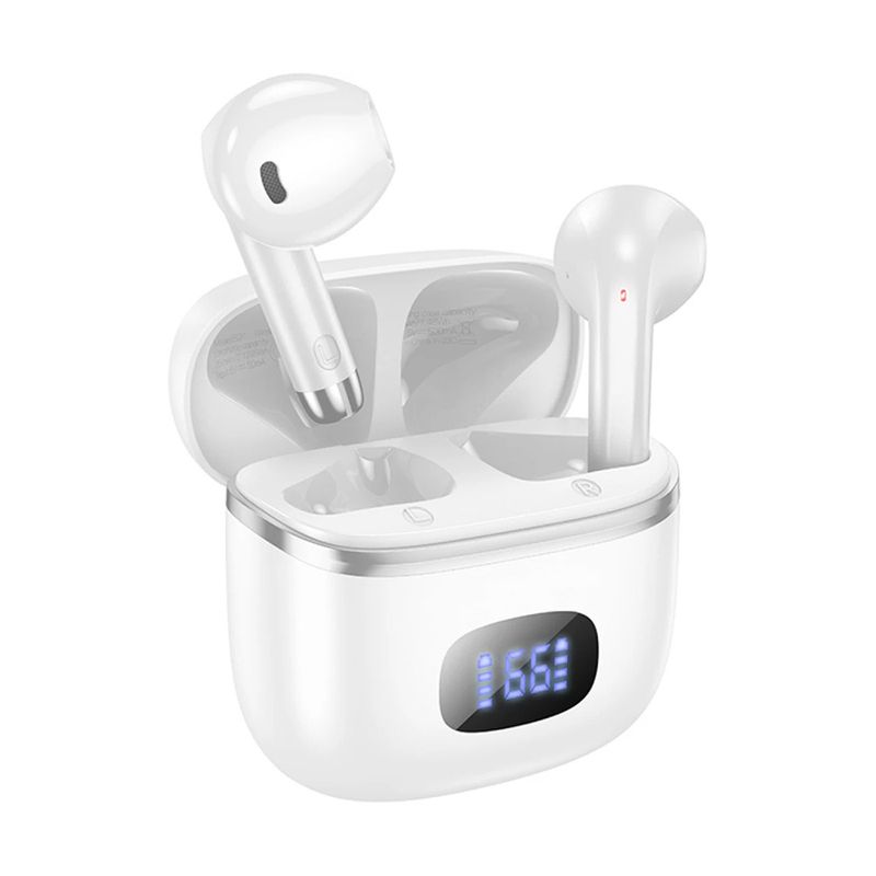 HOCO - Audifonos Hoco EQ1 Music TWS In Ear Bluetooth Blanco
