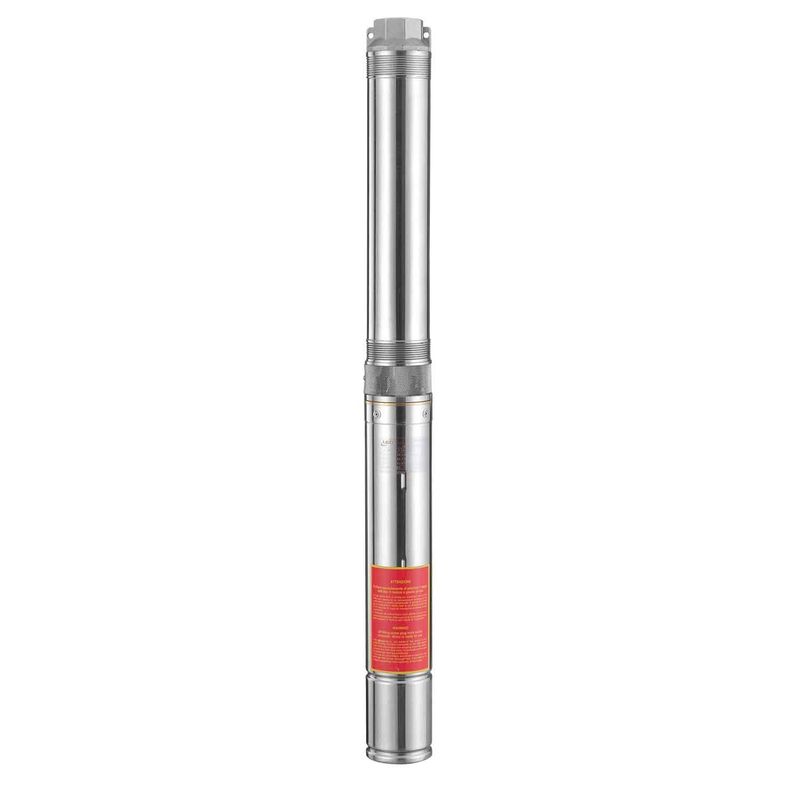 LEO - Bomba Sumergible Pozo Profundo 4puLG 1hp 73mts Marca Leo