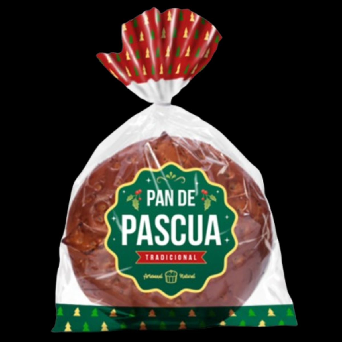 GENERICO - Pack De 10 Bolsa Pan De Pascua 1 Kg
