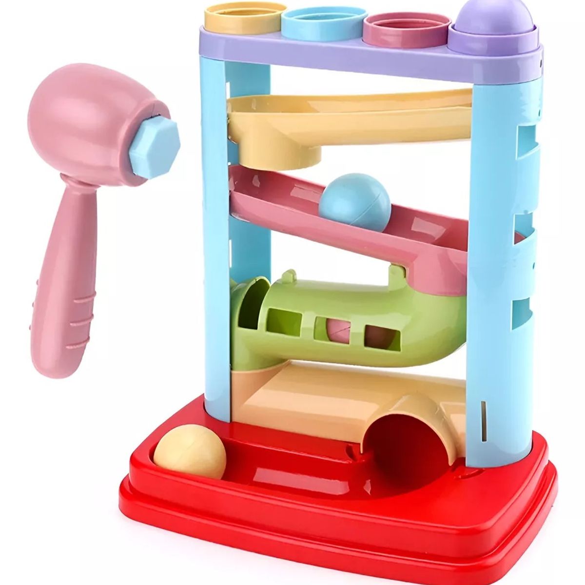 GENERICO - Juguete Bebé Con Bolas Rodante Y Torre Tobogán Para Niño