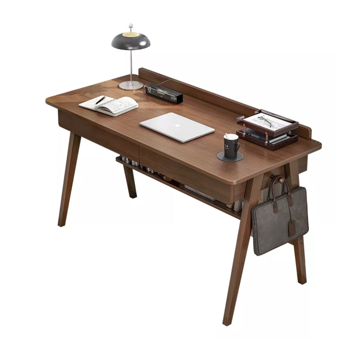 HOMER DESIGN - Escritorio Moderno Multifuncional 120x55x82cm Para Oficina