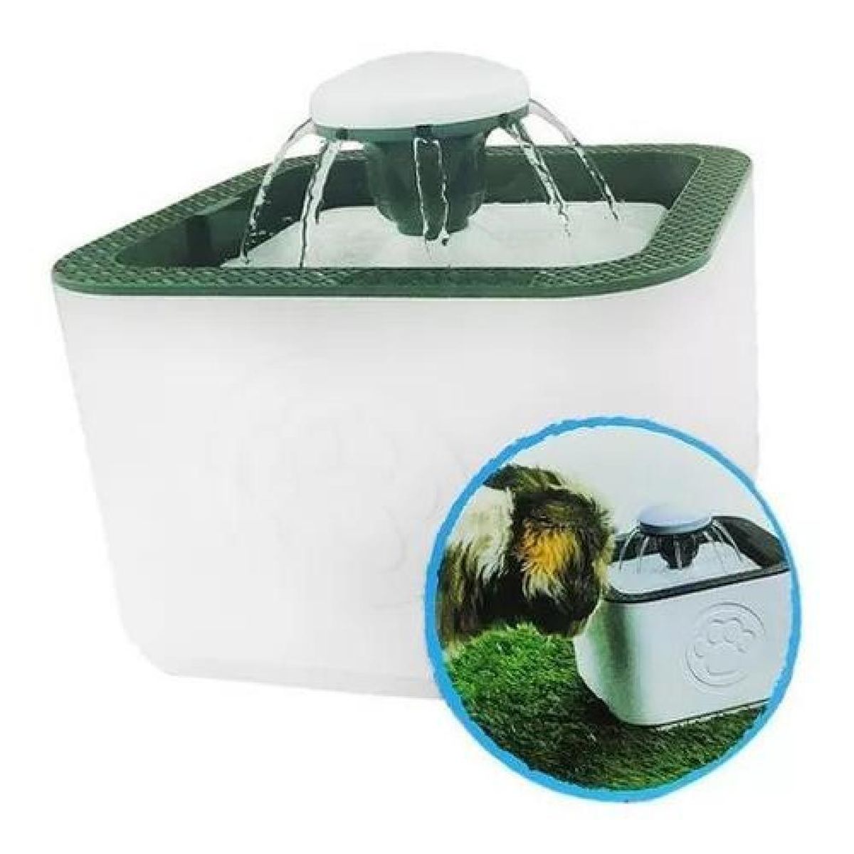 GENERICO - Fuente De Agua  2 Litros De 3 Modos Color Gris