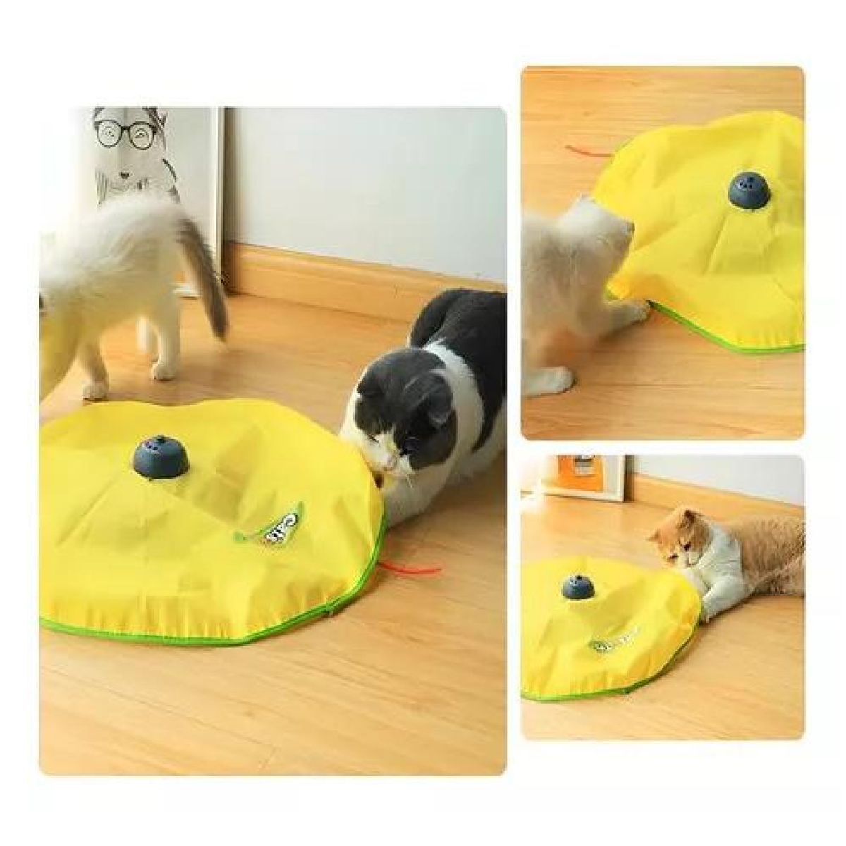 GENERICO - Juguete Interactivo Para Gato Giratorio Mascotas