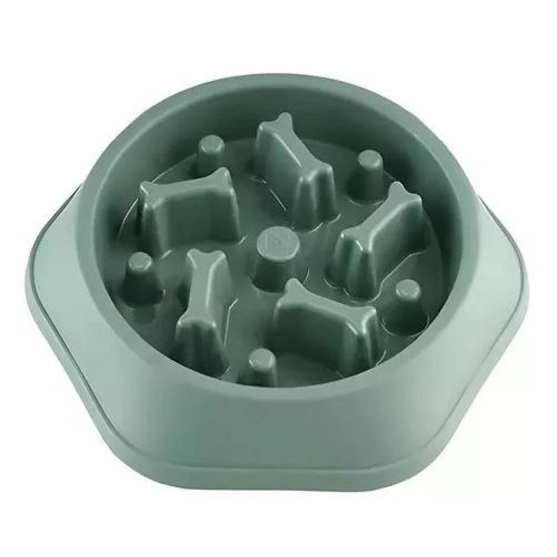 GENERICO - Per-Ros Antistress Color Verde Plato De Comida Antiansiedad